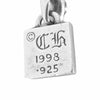 CHROME HEARTS クロムハーツ（原本無） フレームド CHプラス チャーム ペンダント シルバー系【中古】