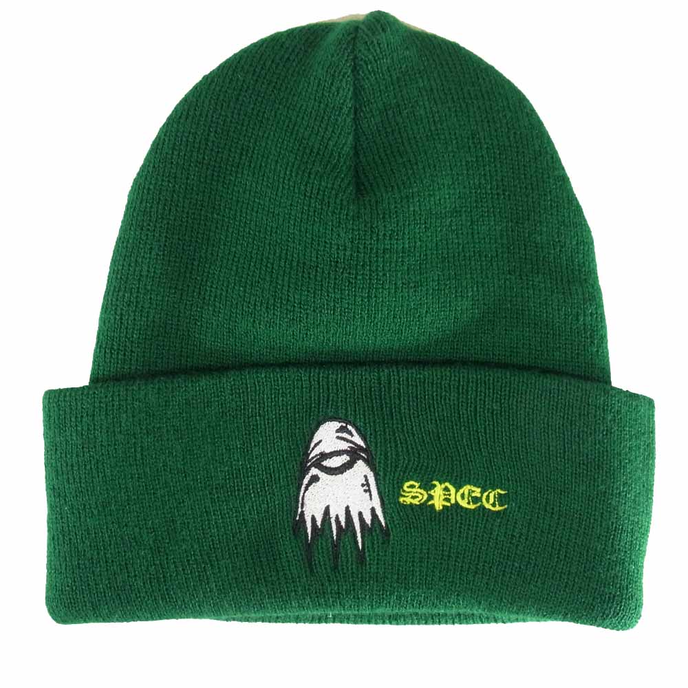 CHROME HEARTS クロムハーツ（原本無） 国内正規品 PPO WOOL WATCH CAP ウール ワッチ キャップ ビーニー グリーン系 OS【中古】
