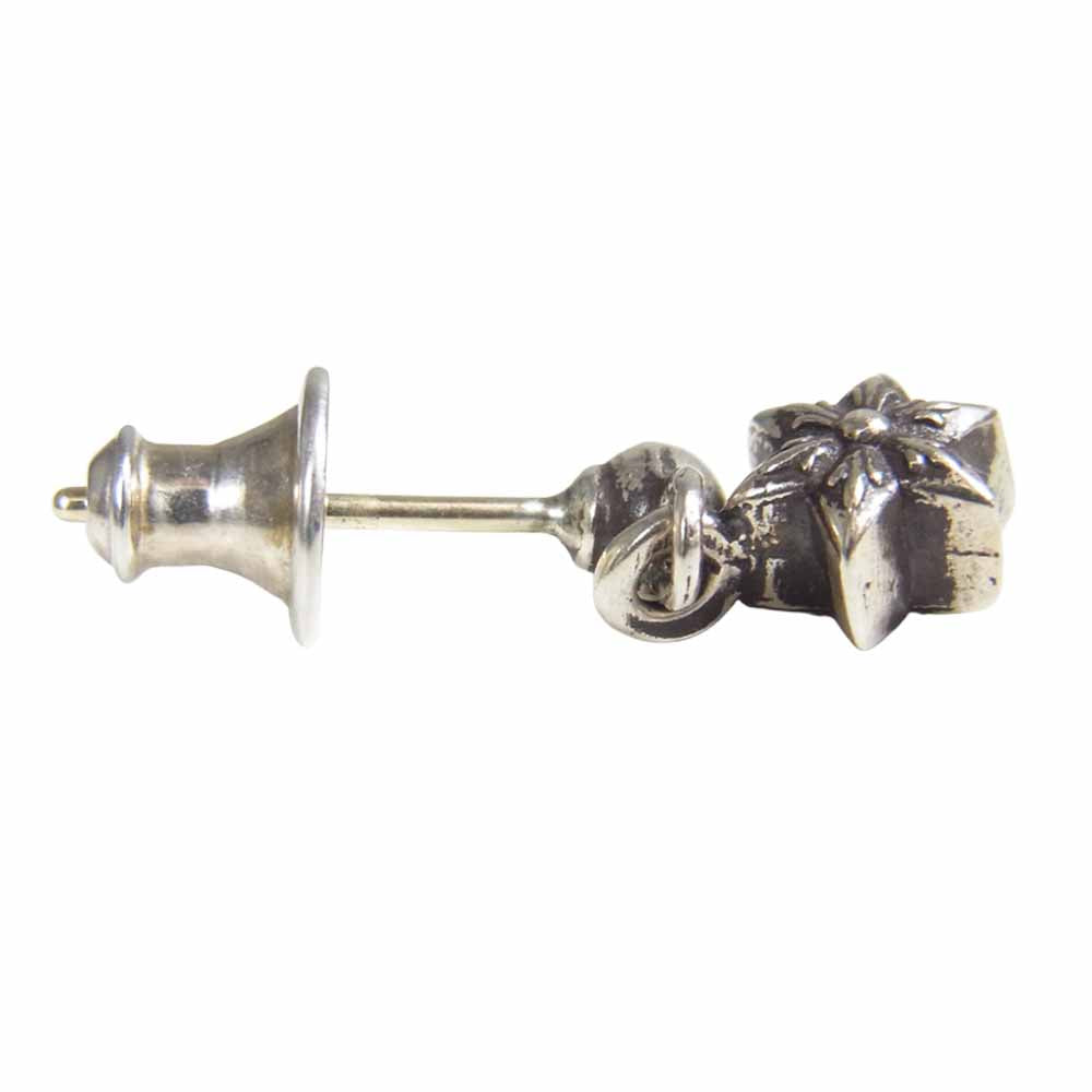 CHROME HEARTS クロムハーツ（原本無） TNY STR DRP タイニー スター ドロップ ピアス シルバー系【中古】