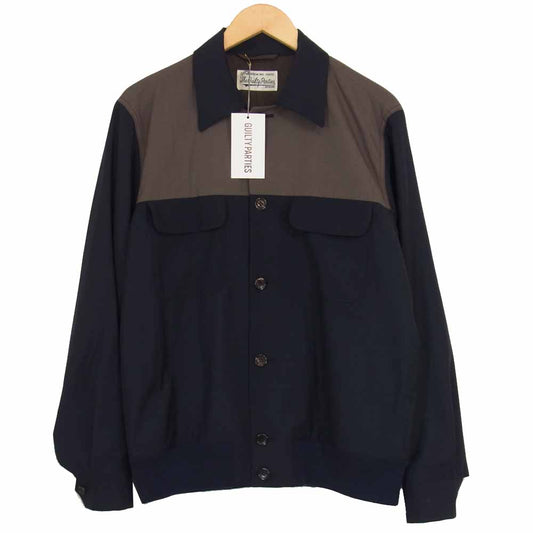 WACKO MARIA ワコマリア 18SS 18SS-WMO-BL04 50’s SPORTS JACKET スポーツ ジャケット ネイビー系 L【中古】