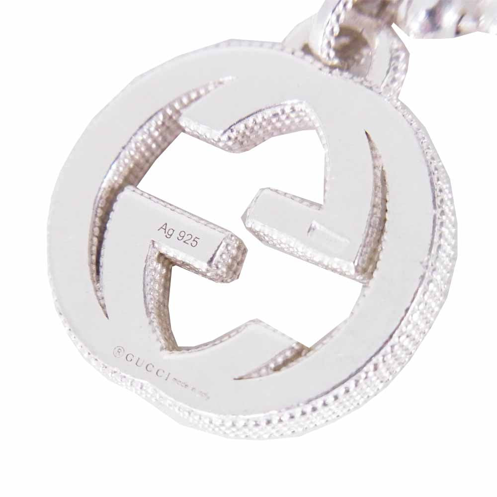 GUCCI グッチ 4217G 8402 インターロッキングG ネックレス シルバー925 