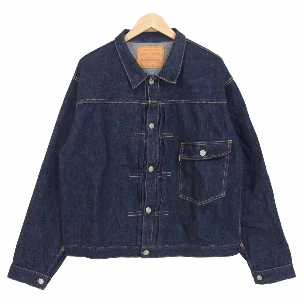 WAREHOUSE ウエアハウス 2000XX DEAD STOCK BLUE デッドストックブルー デニムジャケット インディゴブルー系 44【美品】【中古】