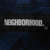NEIGHBORHOOD ネイバーフッド 21SS 211ARNH-SHM02 LOGGER C-SHIRT . LS チェック ロガー 長袖 シャツ BLUE ブルー系 S【中古】