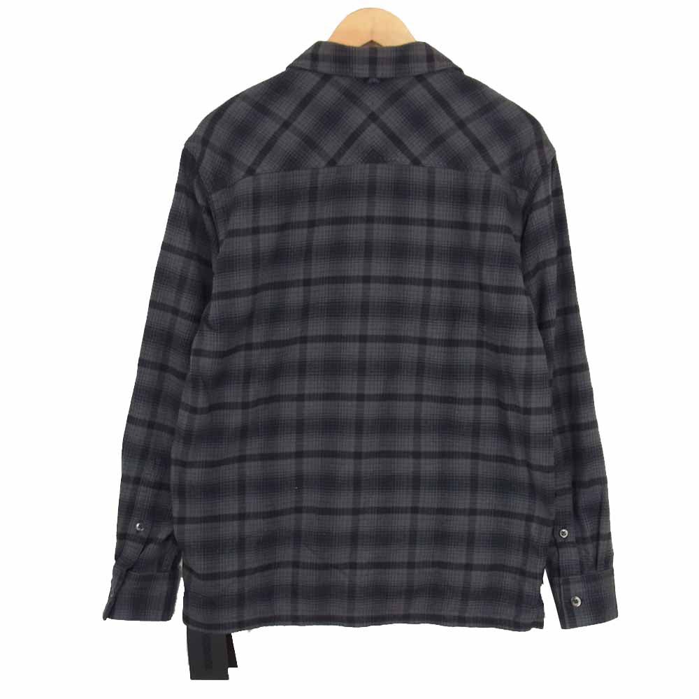 NEIGHBORHOOD ネイバーフッド 21SS 211ARNH-SHM02 LOGGER C-SHIRT . LS チェック ロガー 長袖 シャツ BLACK ブラック系 S【中古】