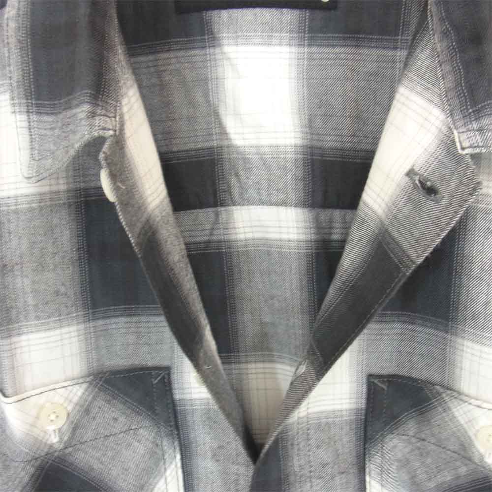 NEIGHBORHOOD ネイバーフッド 21SS 211ARNH-SHM03 B&C C-SHIRT . LS チェック 長袖 シャツ ブラック系 S【極上美品】【中古】