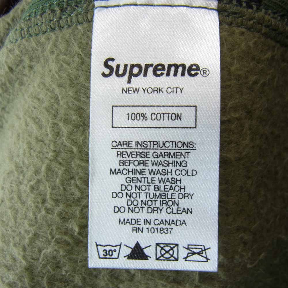 Supreme シュプリーム 21SS Swarovski S Logo Hooded Sweatshirt スワロフスキー S ロゴ フーデッド スウェットシャツ ウッドランドカモ L グリーン系 ブラウン系【新古品】【未使用】【中古】