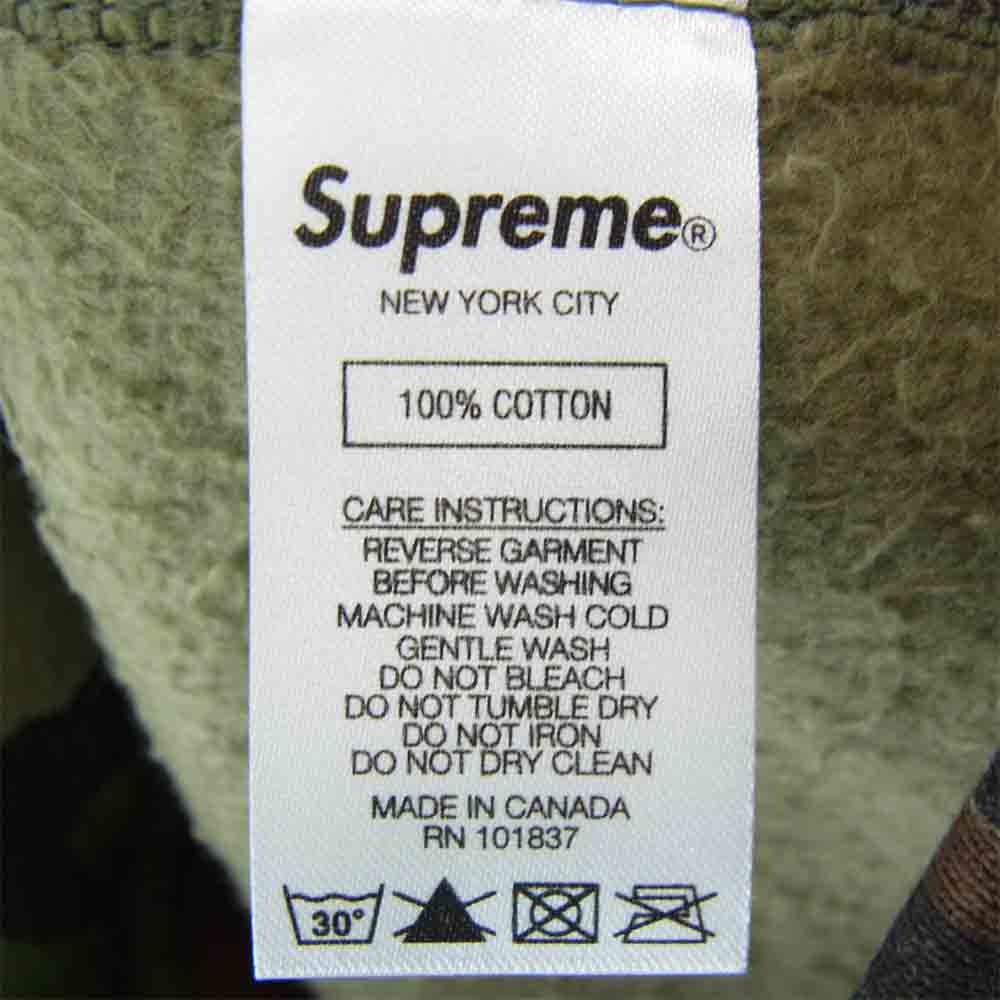 Supreme シュプリーム 21SS Swarovski S Logo Hooded Sweatshirt スワロフスキー S ロゴ フーデッド スウェットシャツ ウッドランドカモ L グリーン系 ブラウン系 XL【新古品】【未使用】【中古】