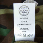 Supreme シュプリーム 21SS Swarovski S Logo Hooded Sweatshirt スワロフスキー S ロゴ フーデッド スウェットシャツ ウッドランドカモ L グリーン系 ブラウン系 XL【新古品】【未使用】【中古】