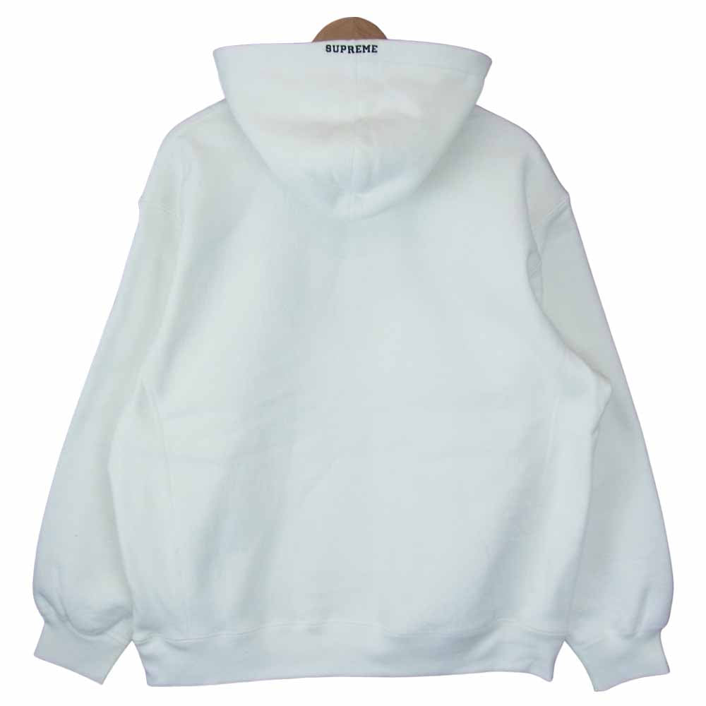 Supreme シュプリーム 21SS Swarovski S Logo Hooded Sweatshirt スワロフスキー S ロゴ フーデッド スウェットシャツ ホワイト L ホワイト系 L【新古品】【未使用】【中古】