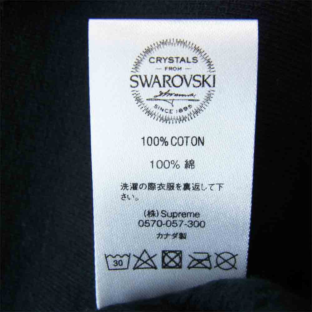 Supreme シュプリーム 21SS Swarovski S Logo Hooded Sweatshirt スワロフスキー S ロゴ フーデッド スウェットシャツ ブラック XL ブラック系 XL【新古品】【未使用】【中古】