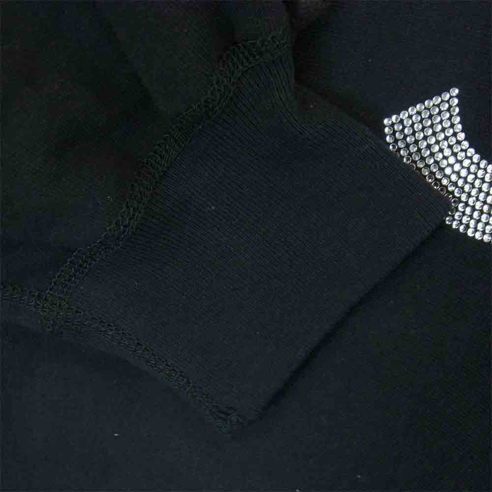 Supreme シュプリーム 21SS Swarovski S Logo Hooded Sweatshirt スワロフスキー S ロゴ フーデッド スウェットシャツ ブラック L ブラック系 L【新古品】【未使用】【中古】