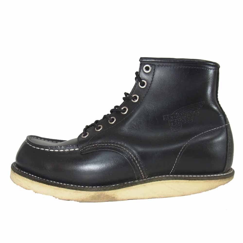 RED WING レッドウィング 8130 モックトゥ アイリッシュセッター ブラック系 US8【中古】