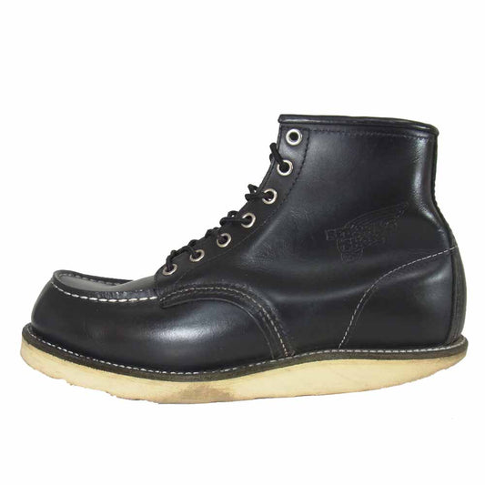 RED WING レッドウィング 8130 モックトゥ アイリッシュセッター ブラック系 US8【中古】