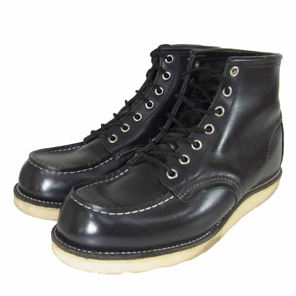 RED WING レッドウィング 8130 モックトゥ アイリッシュセッター ブラック系 US8【中古】