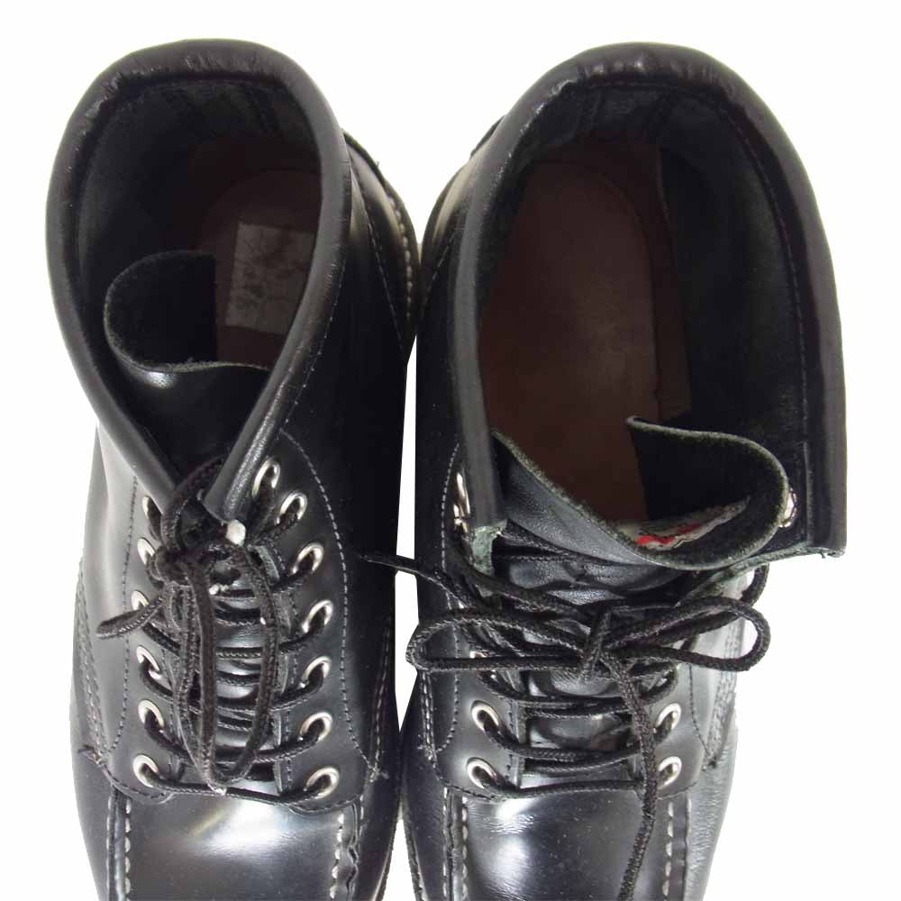 RED WING レッドウィング 8130 モックトゥ アイリッシュセッター ブラック系 US8【中古】