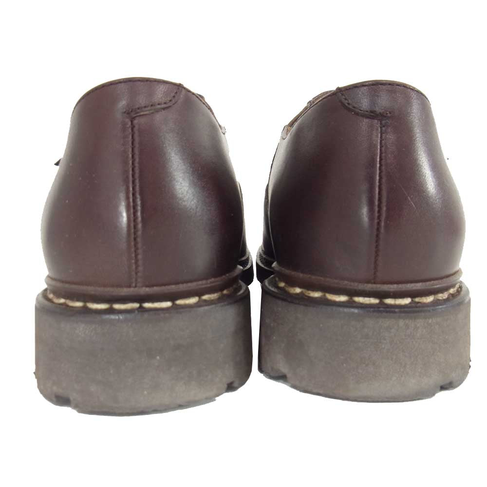 Paraboot パラブーツ 145713 PHOTON フォトン ショートサイドゴア スリッポン ブラウン系 8【美品】【中古】