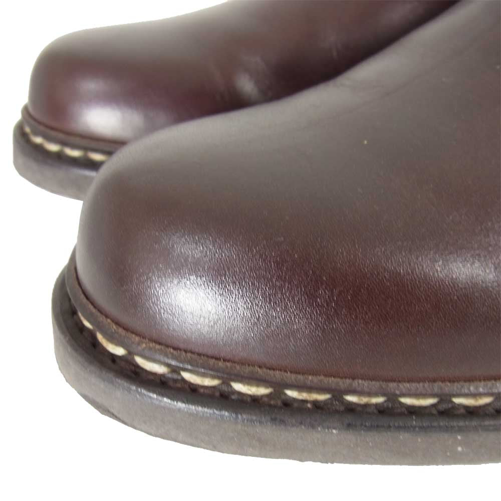 Paraboot パラブーツ 145713 PHOTON フォトン ショートサイドゴア スリッポン ブラウン系 8【美品】【中古】