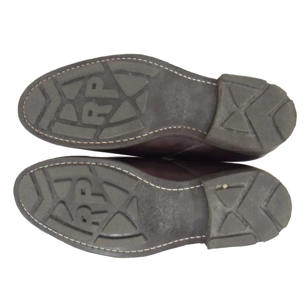 Paraboot パラブーツ 145713 PHOTON フォトン ショートサイドゴア スリッポン ブラウン系 8【美品】【中古】