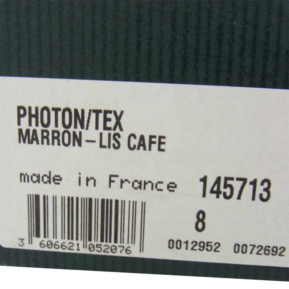 Paraboot パラブーツ 145713 PHOTON フォトン ショートサイドゴア スリッポン ブラウン系 8【美品】【中古】