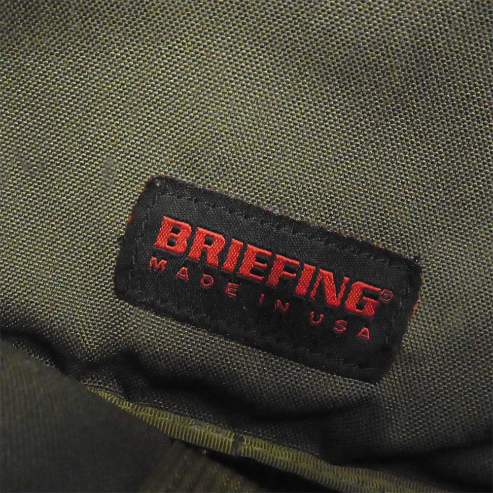 BRIEFING ブリーフィング BEAMS PLUS 別注 2WAY DOCUMENT CASE ドキュメントケース ブラック系【美品】【中古】