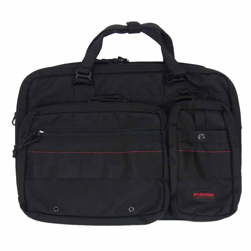 BRIEFING ブリーフィング BRF117219 B4 OVER TRIP ビジネス バッグ ブラック系【極上美品】【中古】