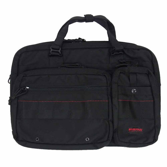 BRIEFING ブリーフィング BRF117219 B4 OVER TRIP ビジネス バッグ ブラック系【極上美品】【中古】
