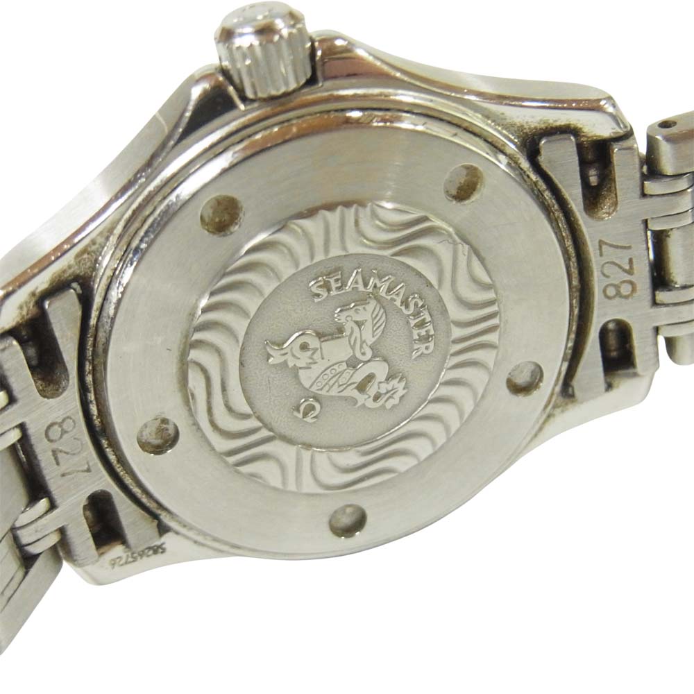 OMEGA オメガ SEAMASTER 120m QZ シーマスター クオーツ ウォッチ 腕時計 スイス製 シルバー系【中古】