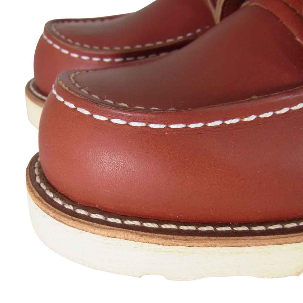 RED WING レッドウィング 8877 IRISH SETTER 8 MOC-TOE アイリッシュセッター レースアップ ブーツ  ブラウン系 7D【新古品】【未使用】【中古】