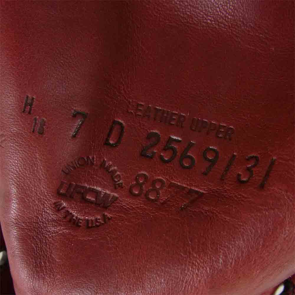RED WING レッドウィング 8877 IRISH SETTER 8 MOC-TOE アイリッシュセッター レースアップ ブーツ  ブラウン系 7D【新古品】【未使用】【中古】