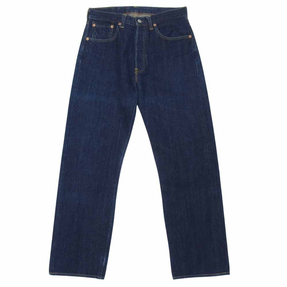 Levi's リーバイス オリジナル 501xx 501 ダブルネーム BIG E ボタン裏刻印無し インディゴブルー系 32【美品】【中古】