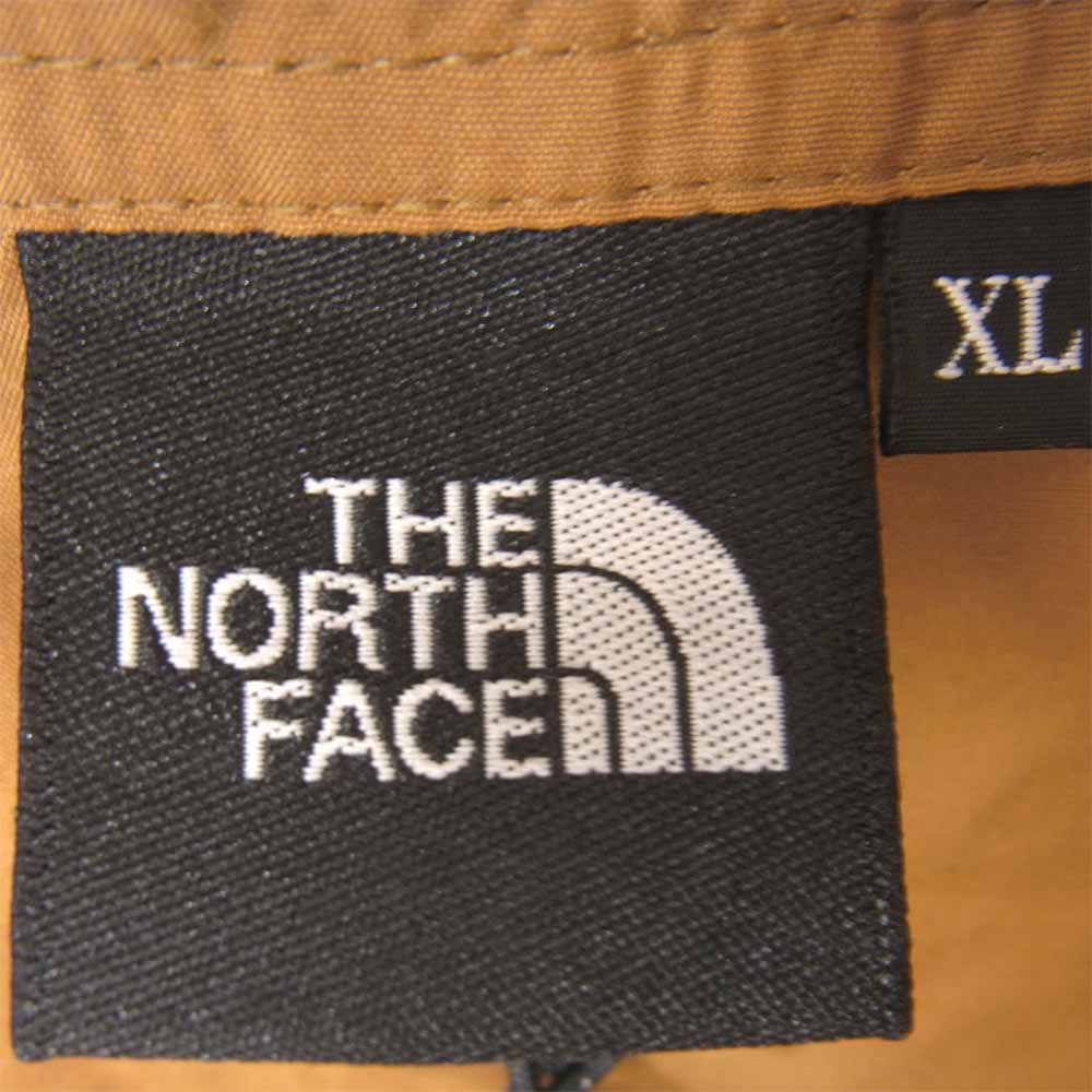 THE NORTH FACE ノースフェイス NP71830 COMPACT JACKET コンパクト ジャケット マウンテン パーカー ライトブラウン系 XL【美品】【中古】