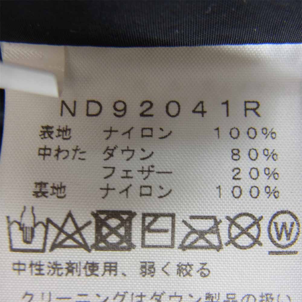 THE NORTH FACE ノースフェイス ND92041R Nuptse Hoodie ヌプシ フーディー ダウン ジャケット カーキ系 XL【新古品】【未使用】【中古】