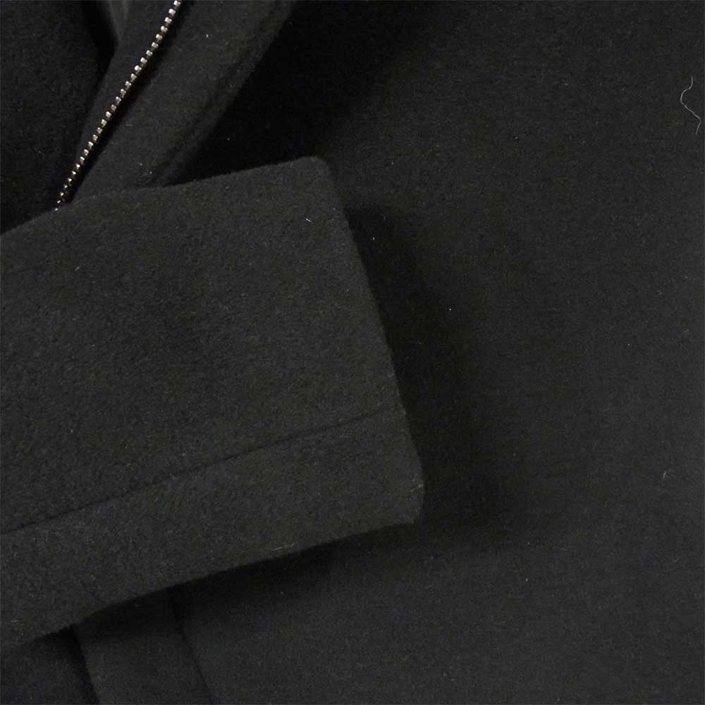 junhashimoto ジュンハシモト 1011520004 WRAP HOODED COAT ラップ フード コート ウール 日本製 ブラック系 2【中古】