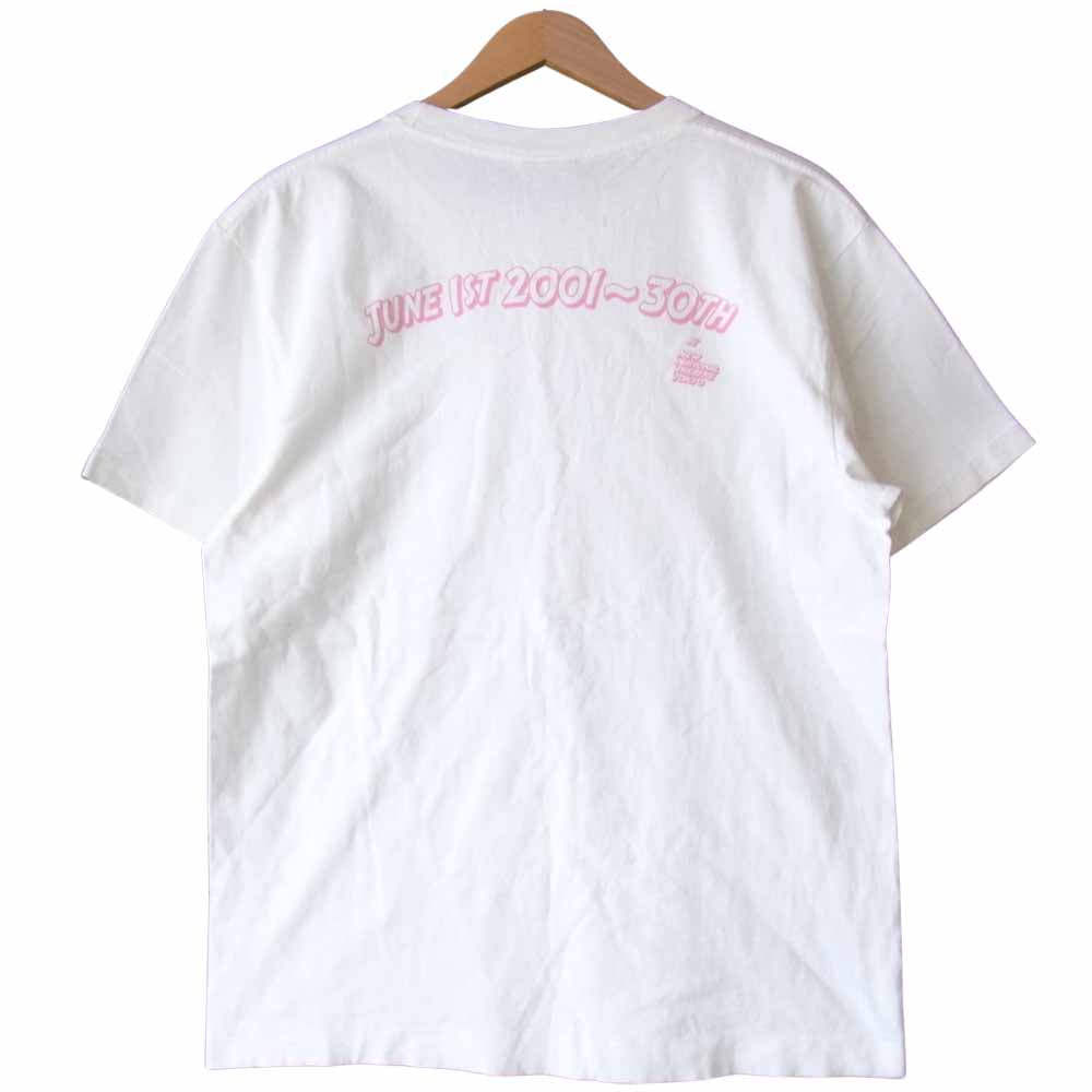 A BATHING APE アベイシングエイプ 桜グラフィック Tシャツ ホワイト系 L【中古】