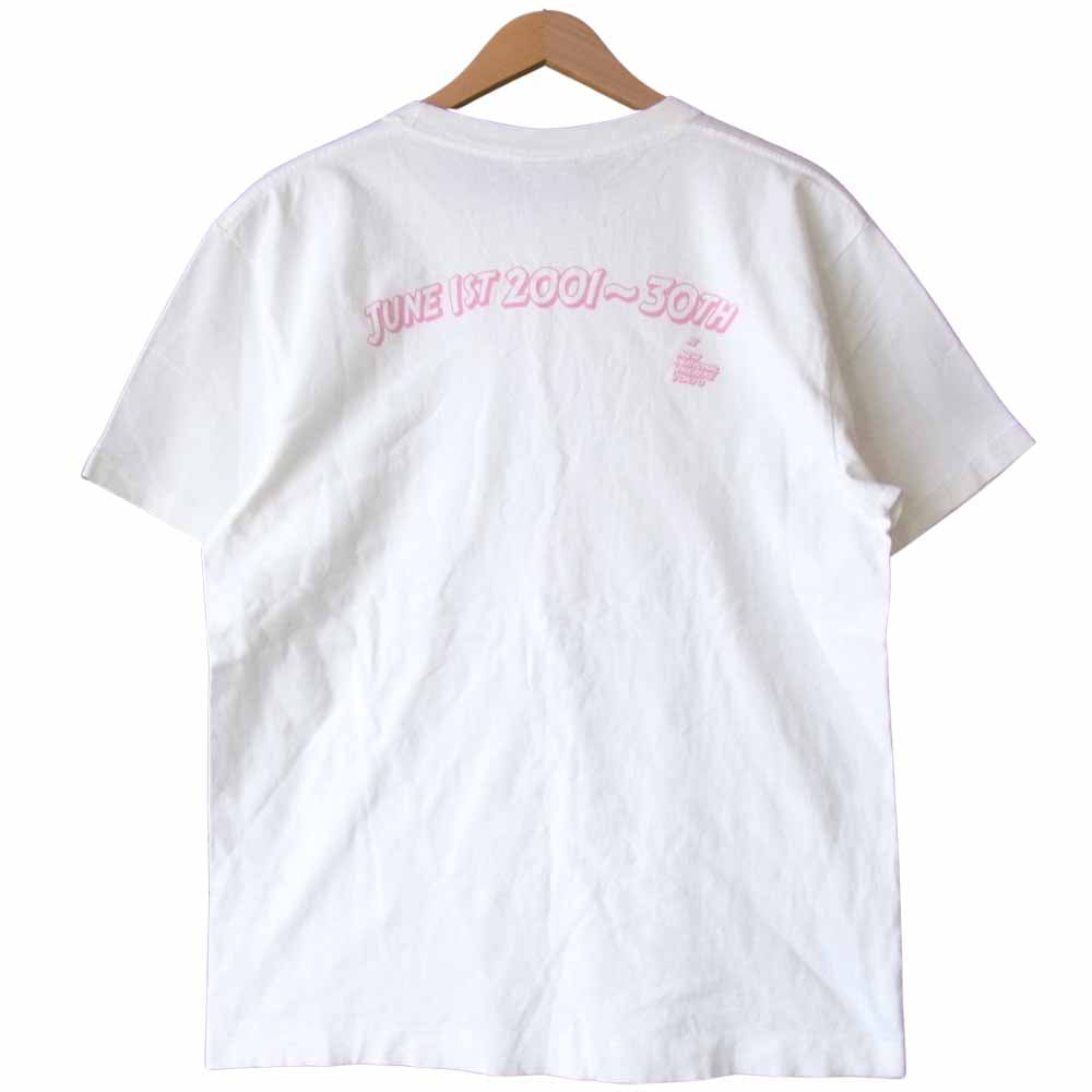 A BATHING APE アベイシングエイプ 桜グラフィック Tシャツ ホワイト系