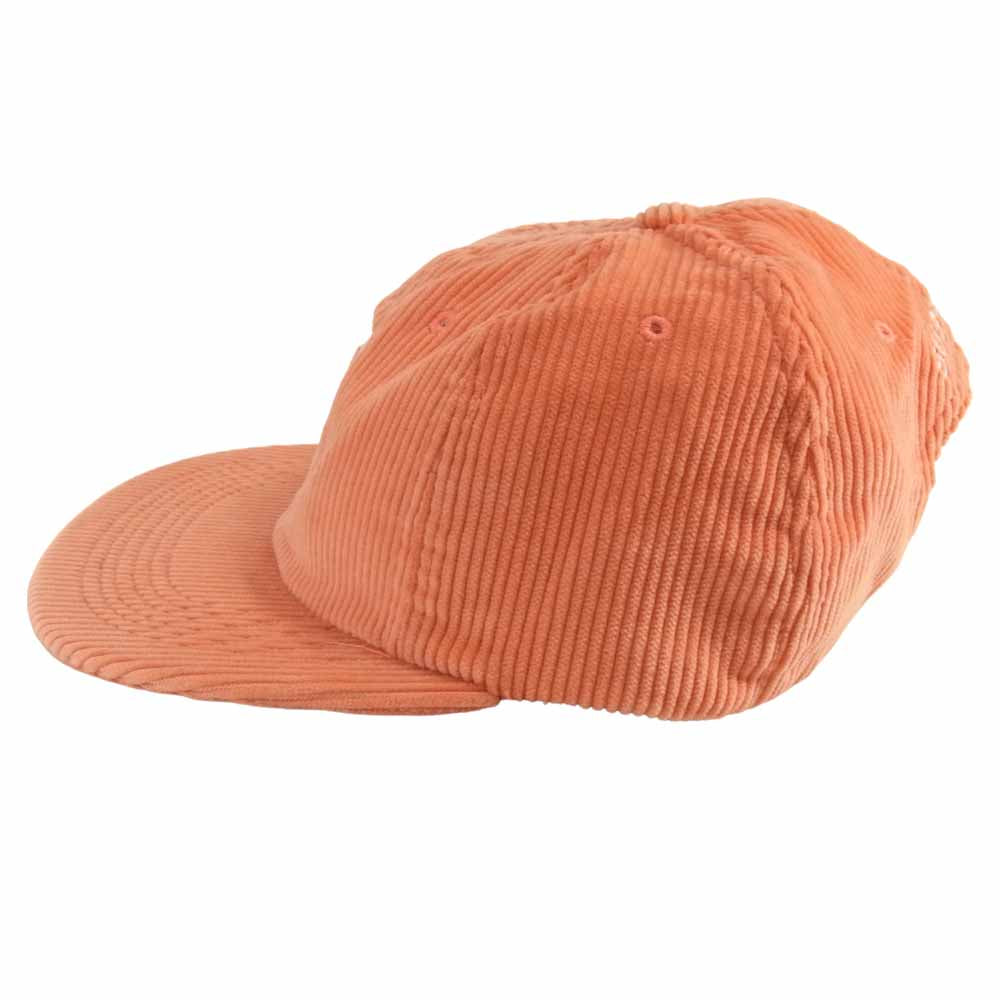Supreme シュプリーム 17SS Corduroy S Logo 6-Panel Cap コーデュロイ ピンク系【中古】