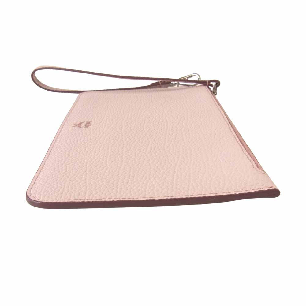 MCM エム・シー・エム クラッチ セカンド バッグ ピンク系【極上美品】【中古】