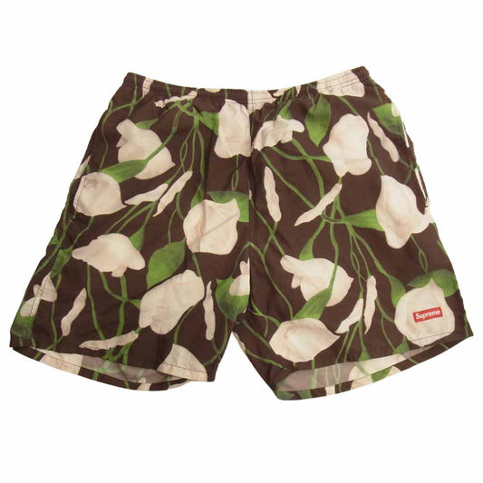 Supreme シュプリーム 18SS Lily Nylon Water Short ナイロン ショーツ マルチカラー系 S【中古】