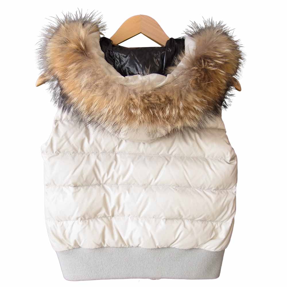 MONCLER モンクレール TARN GILET タルン ダウン ベスト ライトグレー【中古】