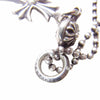 CHROME HEARTS クロムハーツ（原本無） 1ボール タイニー CHクロス チャーム ペンダント ネックレス シルバー系【中古】