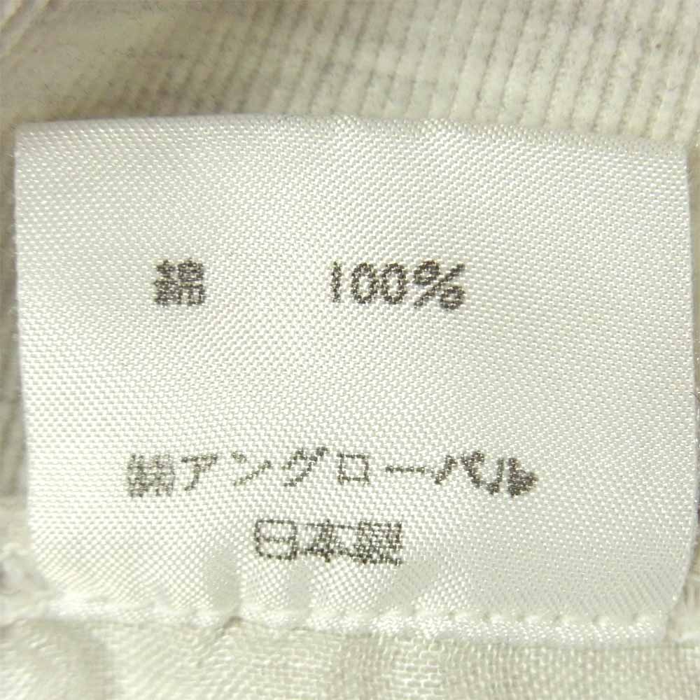 Nigel Cabourn ナイジェルケーボン NC-072103 長袖 コットン シャツ 日本製 オフホワイト系 3【中古】