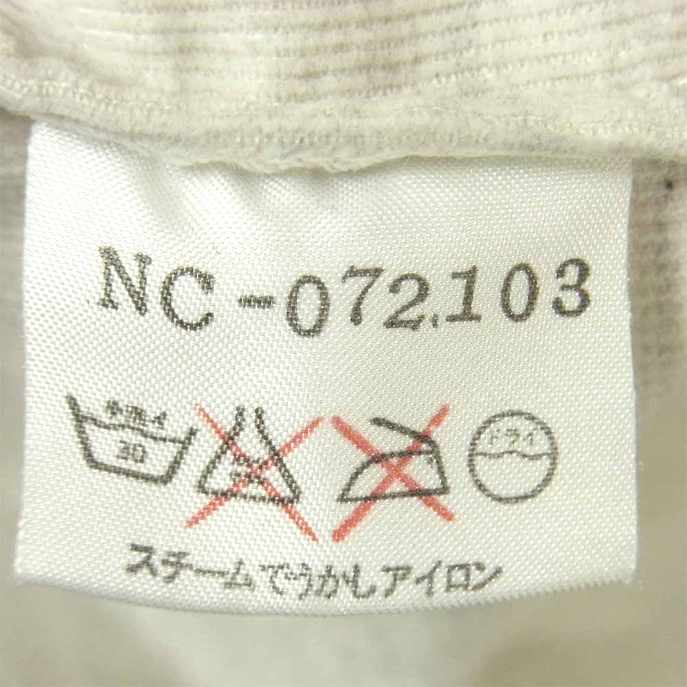 Nigel Cabourn ナイジェルケーボン NC-072103 長袖 コットン シャツ 日本製 オフホワイト系 3【中古】