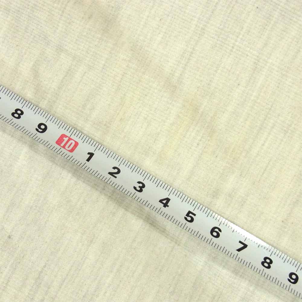 Nigel Cabourn ナイジェルケーボン NC-072103 長袖 コットン シャツ 日本製 オフホワイト系 3【中古】