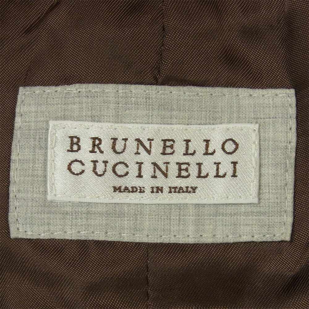 Brunello Cucinelli ブルネロクチネリ コットン デニム ベスト イタリア製 インディゴブルー系 54【中古】