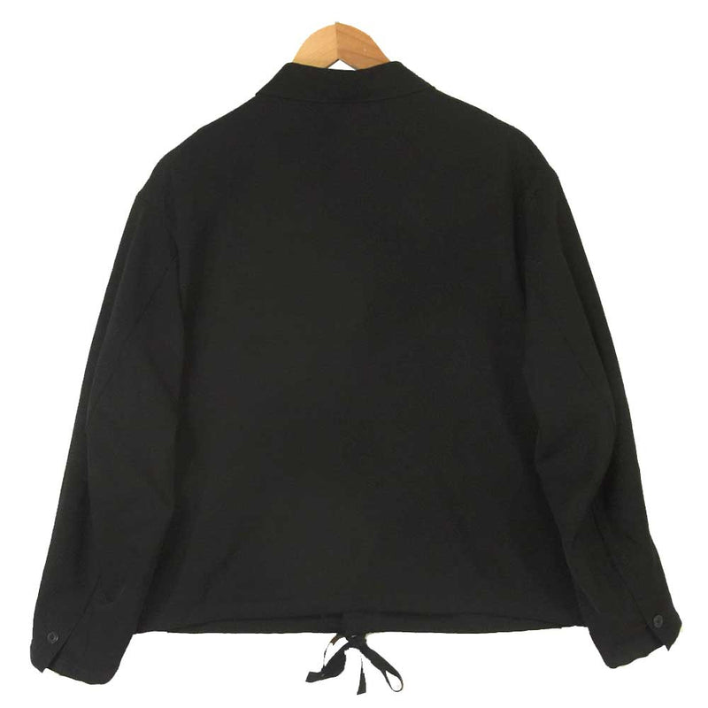 ウル 17AW 17FUJ05 比翼 ボタン ウール コーチ ジャケット 日本製 ウル 17AW 17FUJ05 比翼 ボタン ウール コーチ ジャケット 日本製