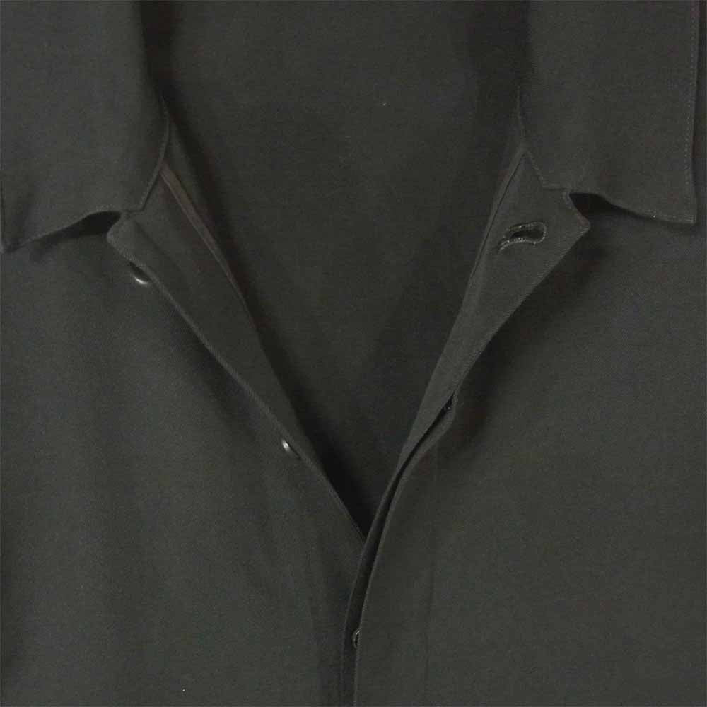 ウル 17AW 17FUJ05 比翼 ボタン ウール コーチ ジャケット 日本製 ブラック系 1【中古】