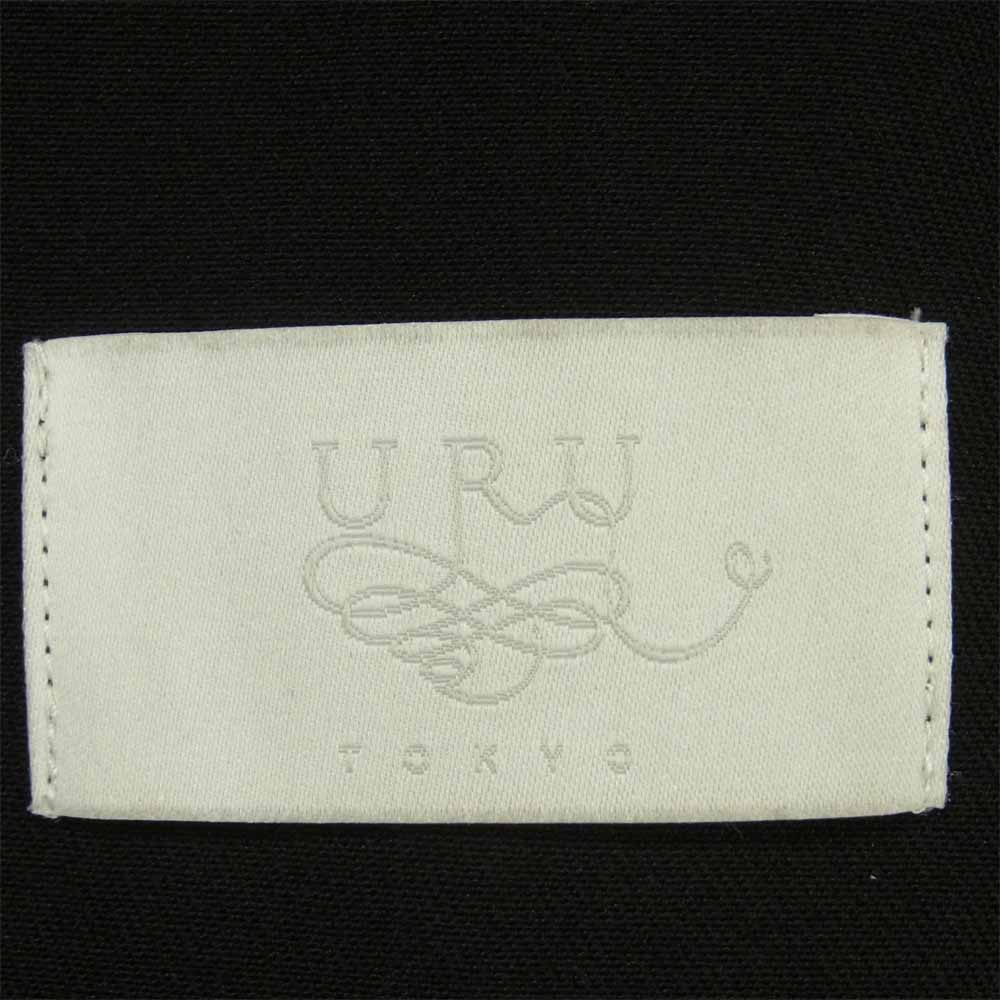 ウル 17AW 17FUJ05 比翼 ボタン ウール コーチ ジャケット 日本製 ブラック系 1【中古】