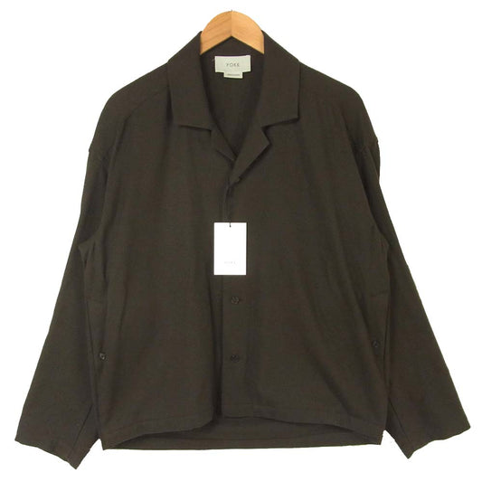 ヨーク 19AW YK19AW0073B WIDE SHORT JACKET ワイド ショート ジャケット ダークブラウン系 M【美品】【中古】