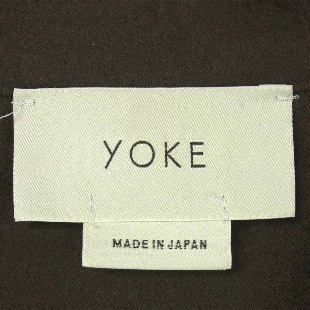 ヨーク 19AW YK19AW0073B WIDE SHORT JACKET ワイド ショート ジャケット ダークブラウン系 M【美品】【中古】