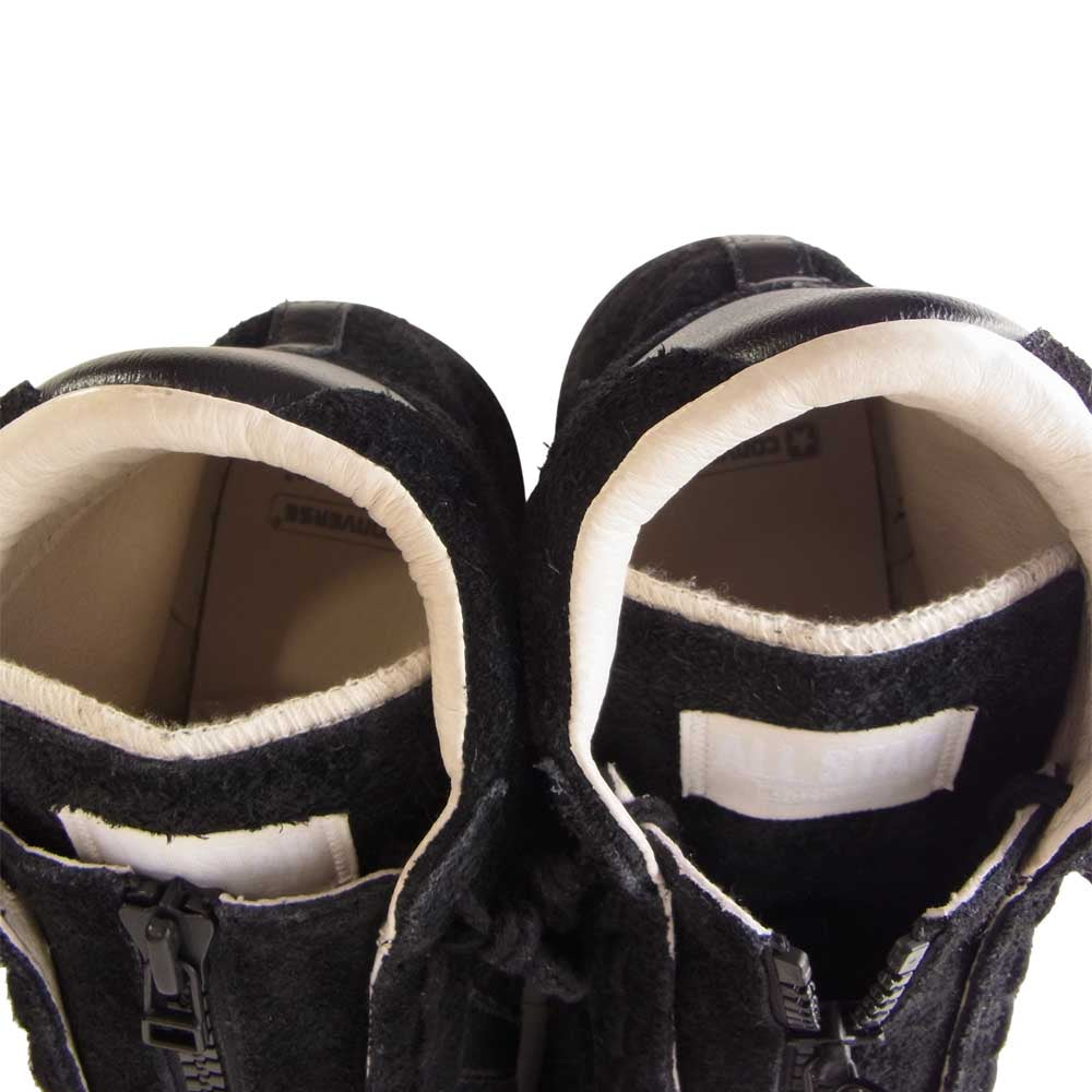 nonnative ノンネイティブ 	NN-F3976 × CONVERSE コンバース  PRO-LEATHER HI NN シェブロンスター スニーカー ブラック系 28【極上美品】【中古】